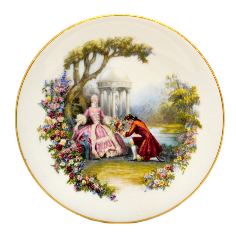 Marlborough Bone China Georgian Couple Plate