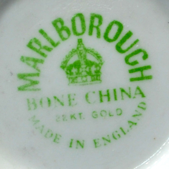 Marlborough Bone China Demitasse Teacup and saucer