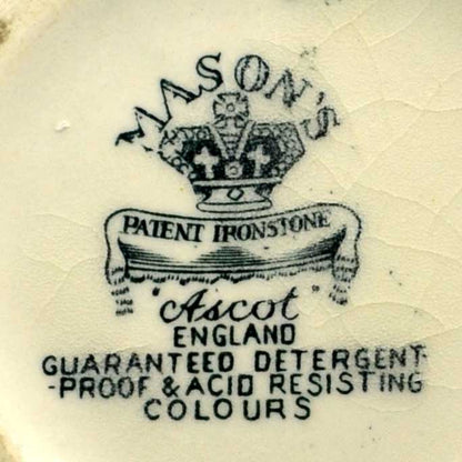 Masons ascot china mark c1940