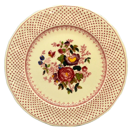 Masons Paynsley Pattern Red and White China side Plate