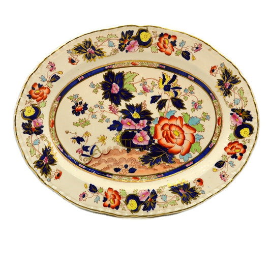 Masons Mandarin Ironstone Oval Platter