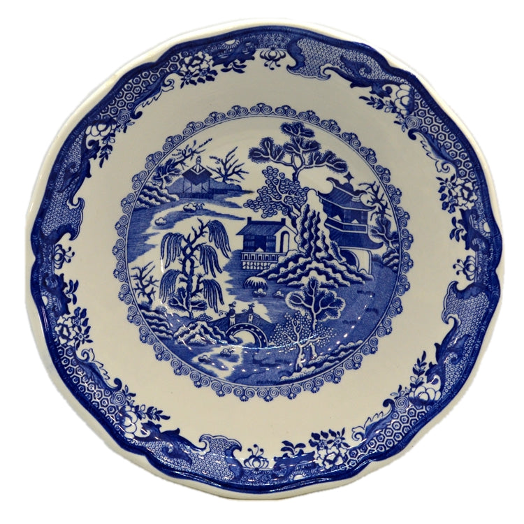 Mason's Willow Patent Ironstone Blue and White China Bowl
