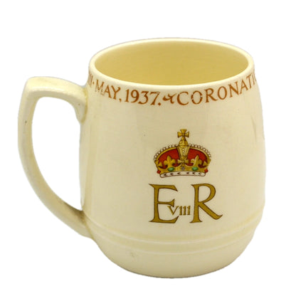 Minton China 1937 Edward VIII Coronation China Mug