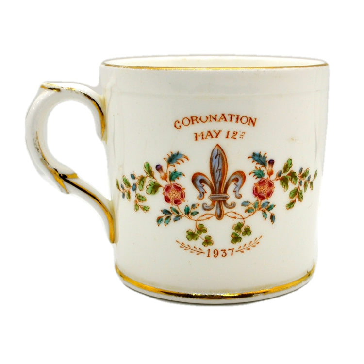 Tuscan China 1937 George VI Coronation Mug