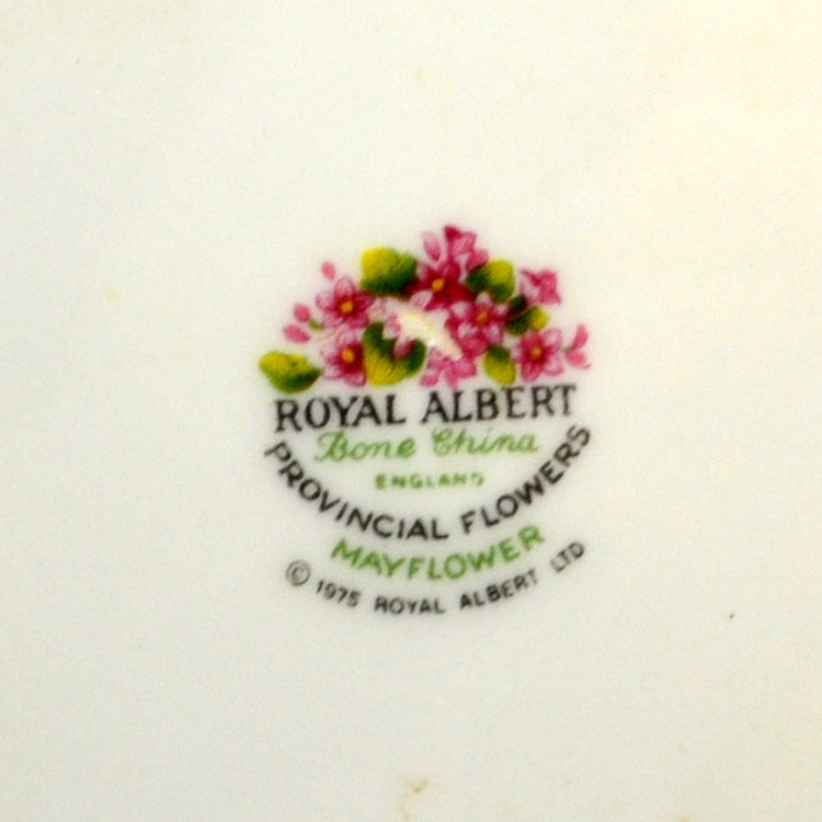 Royal Albert Provincial Flowers Mayflower China Dessert Plate