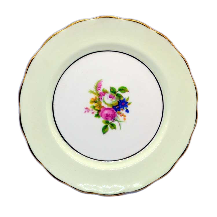 Melba pattern floral china side plates
