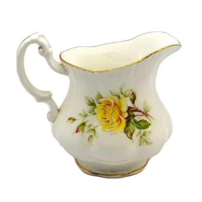 Royal Standard floral china milk jug