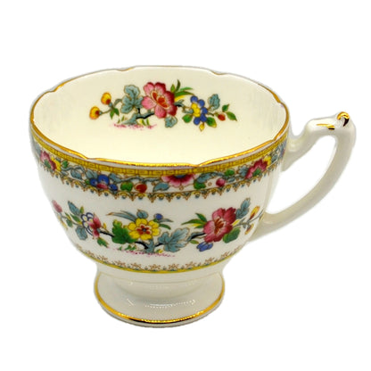 Coalport China Ming Rose Teacup and Saucer