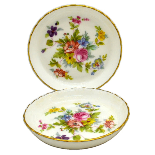 Minton China Marlow Pair of Trinket Dishes