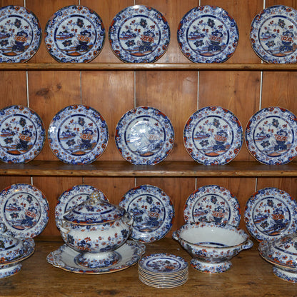 Mintons Amherst Japan China Complete Dinner Service