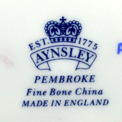 Aynsley China Pembroke Modern Saucer