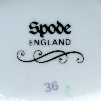 Spode Floral China Gravy Boat