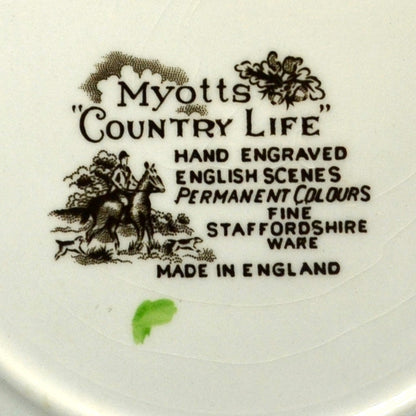 Myotts Country Life Series China mark