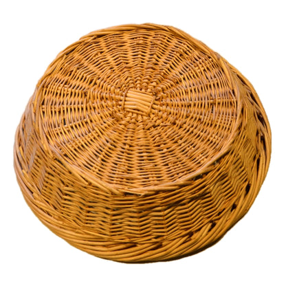 Large Natural Wicker Bread Display Basket