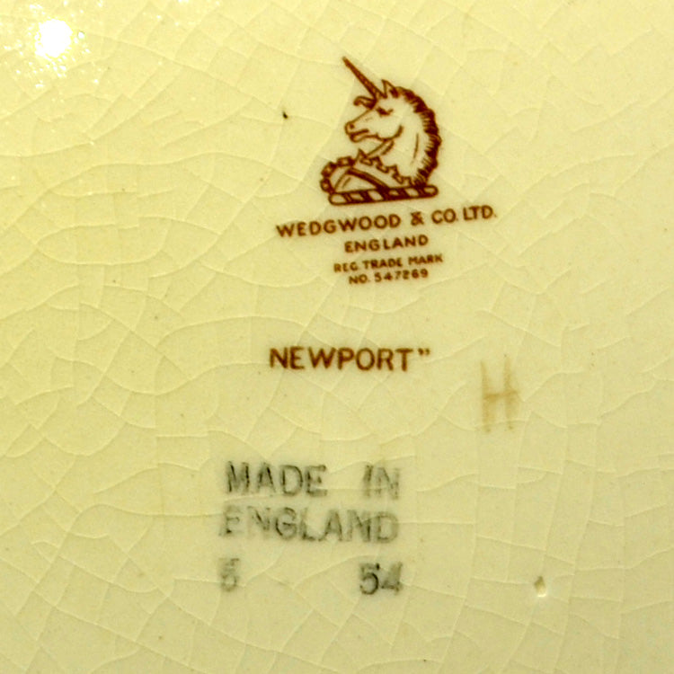 Wedgwood & Co Newport China English Rimmed Soup Bowl