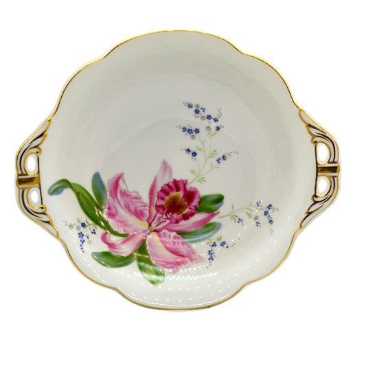 Antique Noritake Floral China Bowl