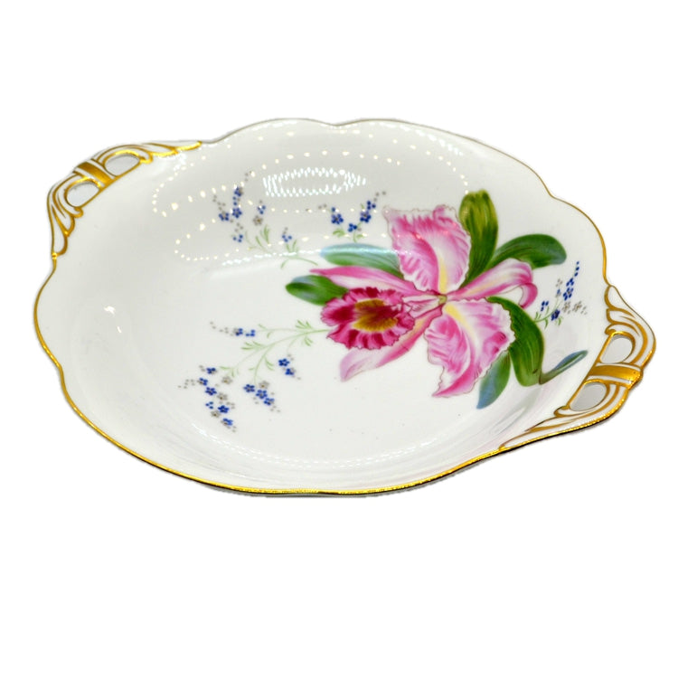 Antique Noritake Floral China Bowl