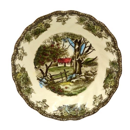 Johnson Brothers The Friendly Village China "The Stone Wall" Small Dessert Bowl