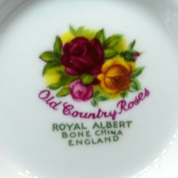 Royal Albert Old Country Roses china mark