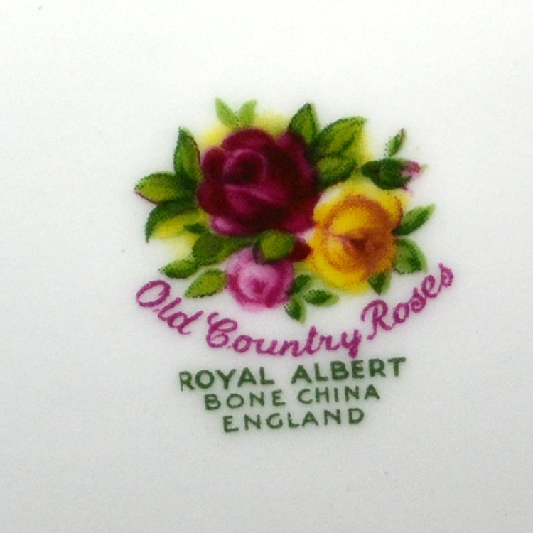 Vintage Royal Albert Old Country Roses China Mark 1962 - 1972