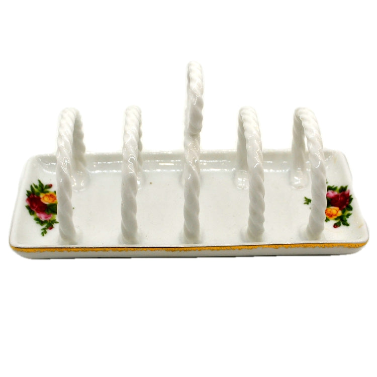 Royal Albert Old Country Roses China Toast Rack – Vintage Farmhouse ...