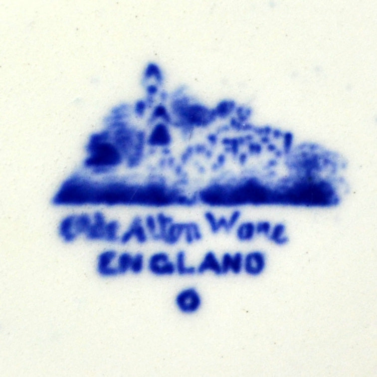 Swinnerton Olde Alton Ware Blue and White China Blue Pagoda Soup Bowl