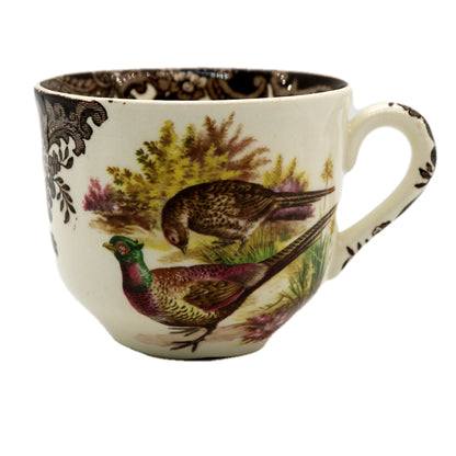 Royal Worcester Palissy China Game Series Pheasant Teacup