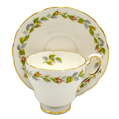 Paragon Bone China Rose Bud Garland Teacup and Saucer