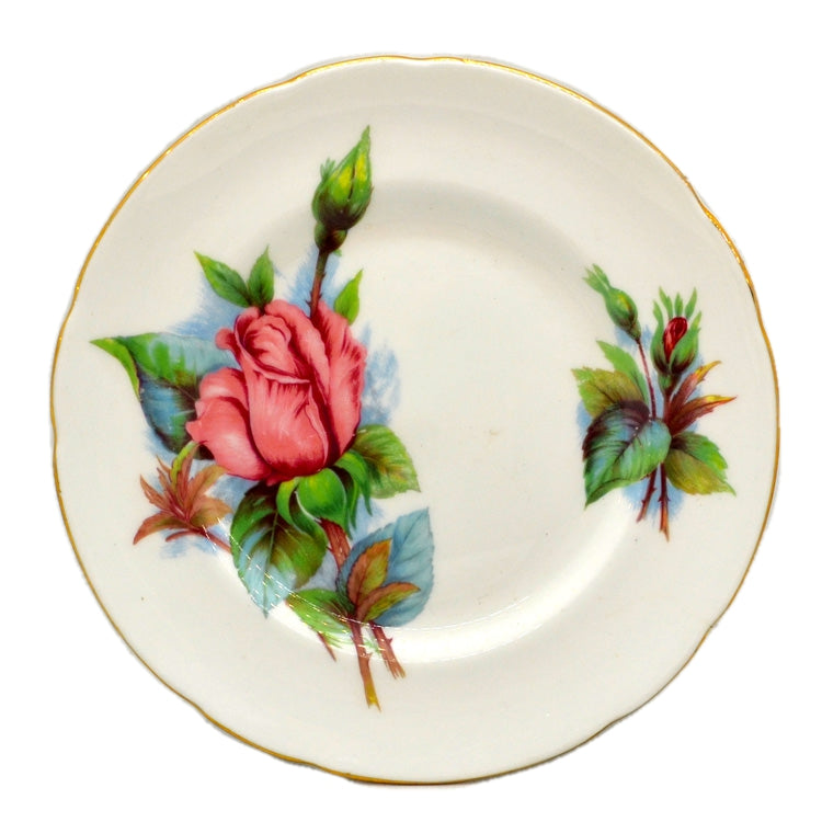 Paragon China Harry Wheatcroft Rendezvous Rose Side Plate