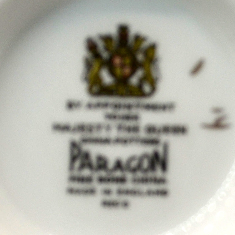 Paragon Bone China Trenton Teacup mark
