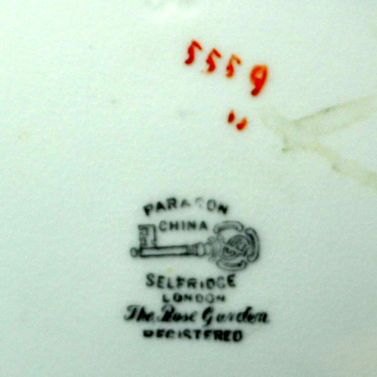 paragon china selfridge london mark 1920