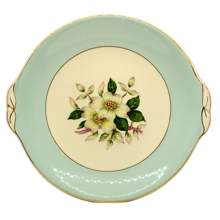 Johnson Brothers Pareek Pistachio Snow White Cake Plate