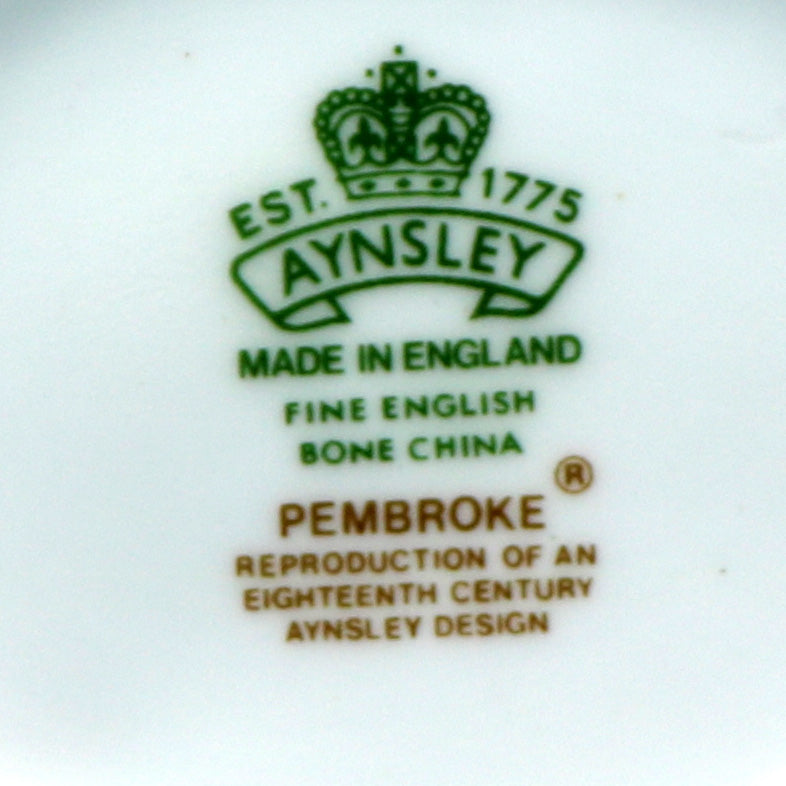 Aynsley China Pembroke Oval Milk Jug