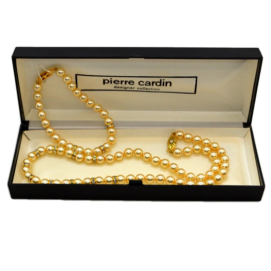Vintage Pierre Cardin Designer Collection Necklace and Bracelet Set