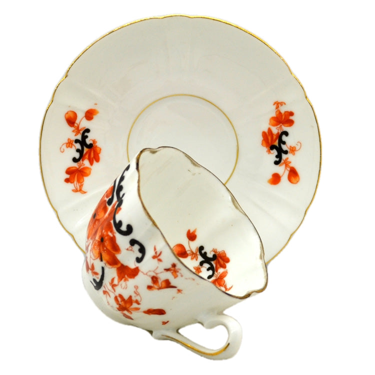 Antique Fine Porcelain China Teacup and Saucer