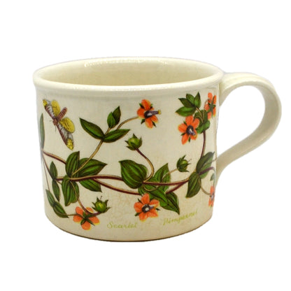 Portmeirion The Botanic Garden China Mug Scarlet Pimpernel