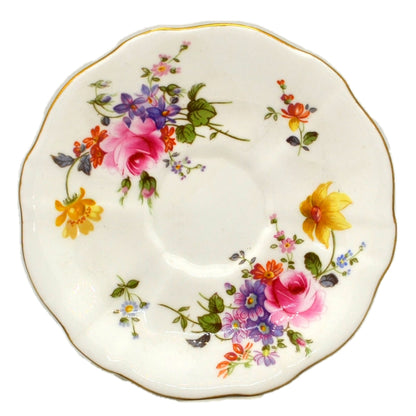 Royal Crown Derby Posies Demitasse Coffee Cup Saucer