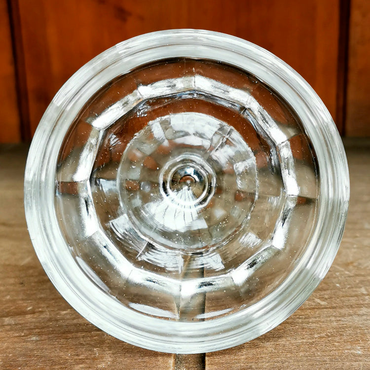 Set Of 12 Vintage Glass Ice Cream Dishes