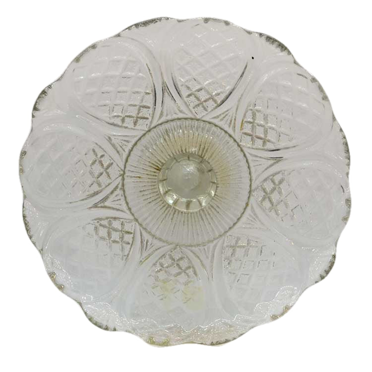 pressed and molded vintage glass