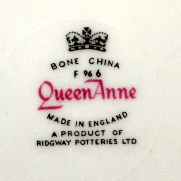 Queen Anne China Mark