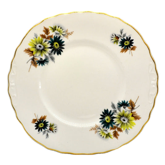 Queen Anne Floral China Cake Plate 8223