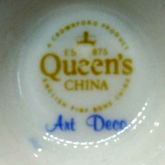 Vintage Queen's China marks teacup
