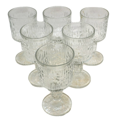 Set of Six Ravenhead Siesta Wine Goblets