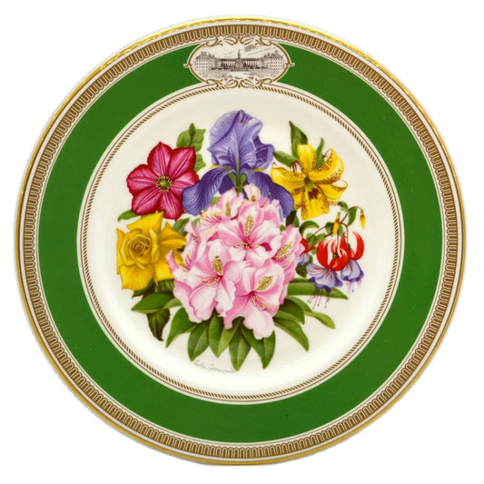 RHS Chelsea Flower Show Royal Doulton China Plate-1981