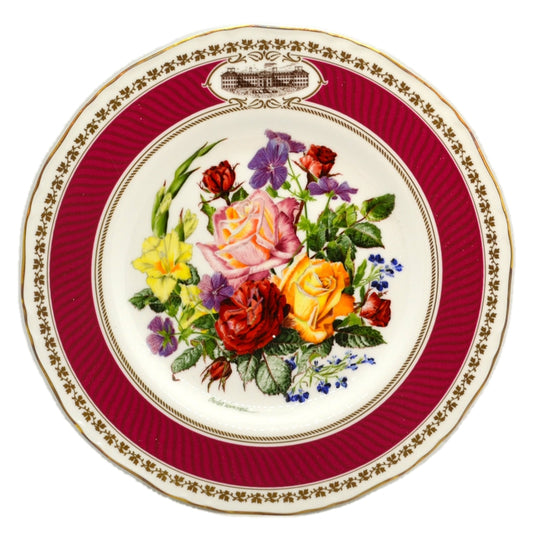 RHS Chelsea Flower Show Royal Worcester China Plate-1982