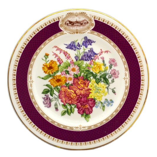 RHS Chelsea Flower Show Minton China Plate-1984