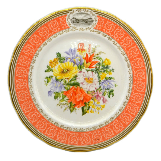 RHS Chelsea Flower Show Elizabethan China Plate-1992
