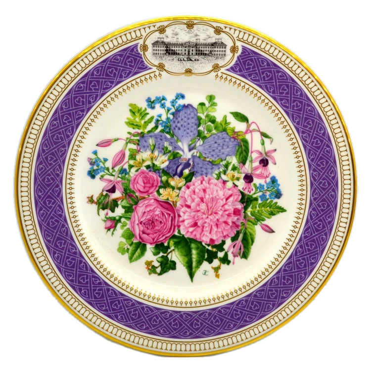 RHS Chelsea Flower Show Royal Albert China Plate-1990