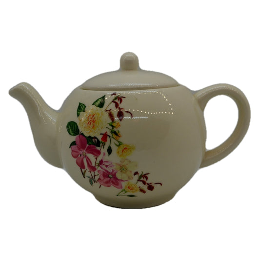 RHS Floral China Teapot