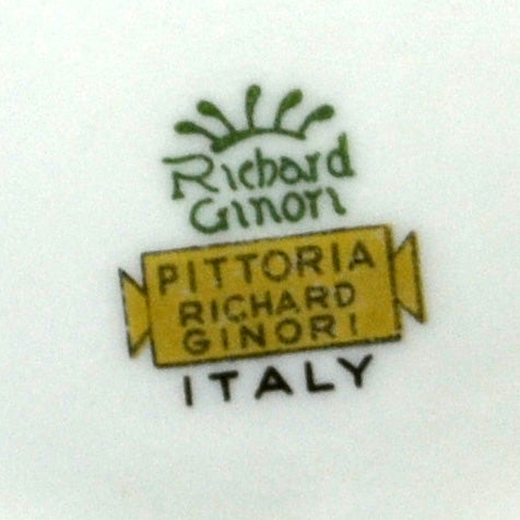 Magnificent Richard Ginori Pittoria Italy Floral China Jardiniere